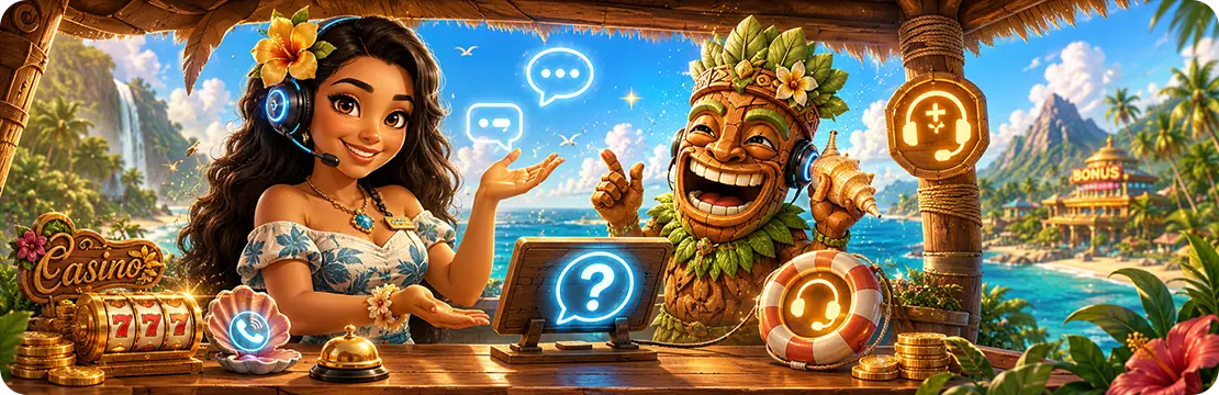 Moana casino support